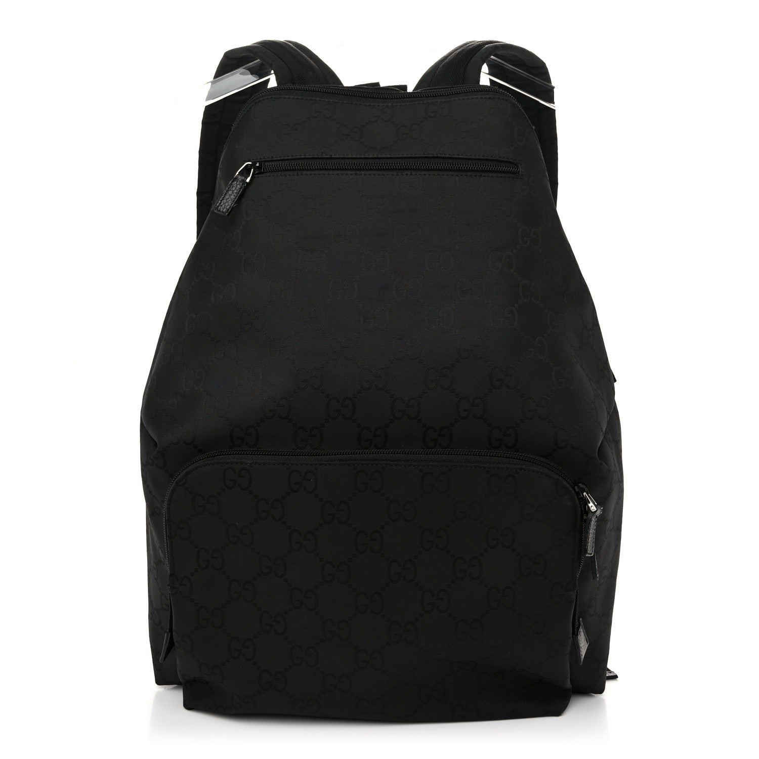 Gucci Nylon Monogram Medium Backpack Black 1 of 12