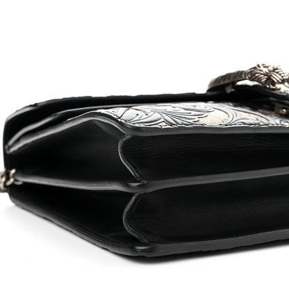 Gucci GG Supreme Monogram Arabesque Medium Dionysus Shoulder Bag Black 9 of 13