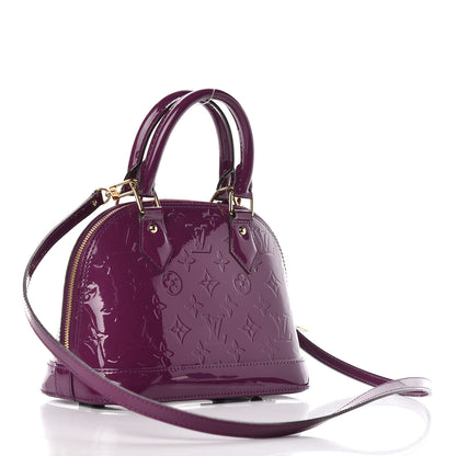 Louis Vuitton Vernis Alma BB Amethyste 3 of 9