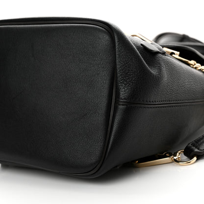 Chloe Suede Calfskin Small Faye Backpack Black 10 of 11