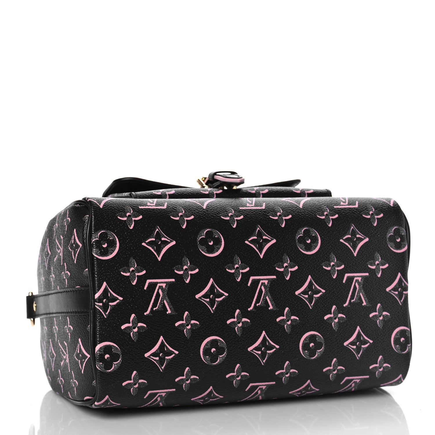 Louis Vuitton Monogram Fall for You Speedy Bandouliere 25 Black 4 of 8