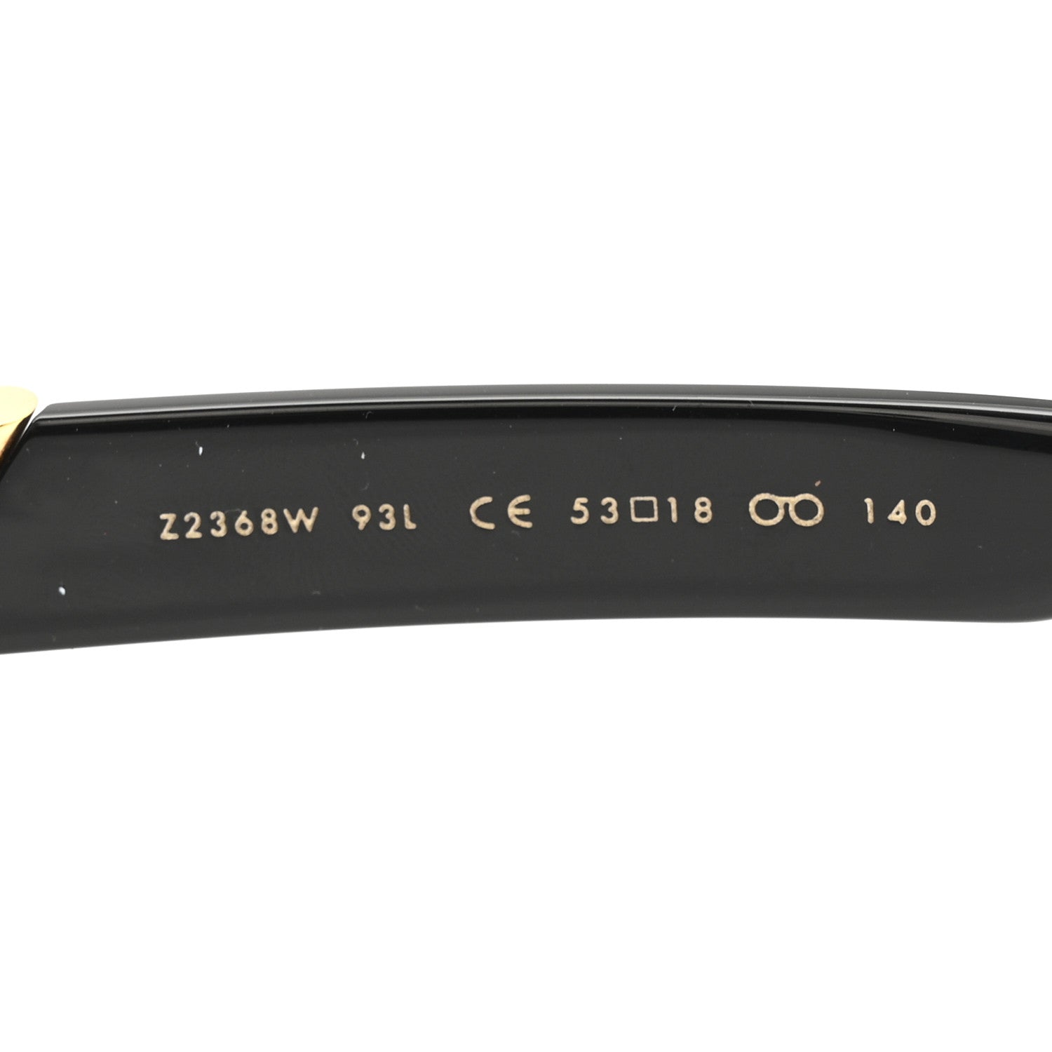 Louis Vuitton Acetate Chamade Lady Sunglasses Z2368W Black 6 of 9