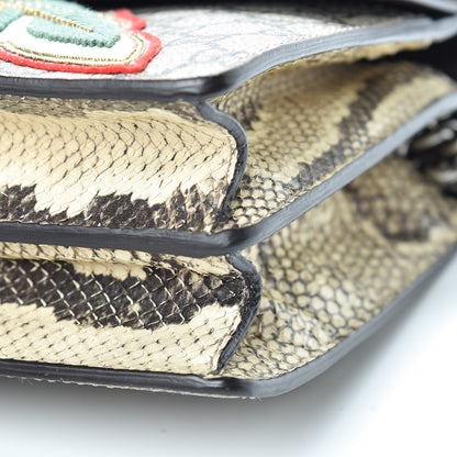 Gucci GG Supreme Monogram Python Embroidered Small Dionysus Shoulder Bag 11 of 18