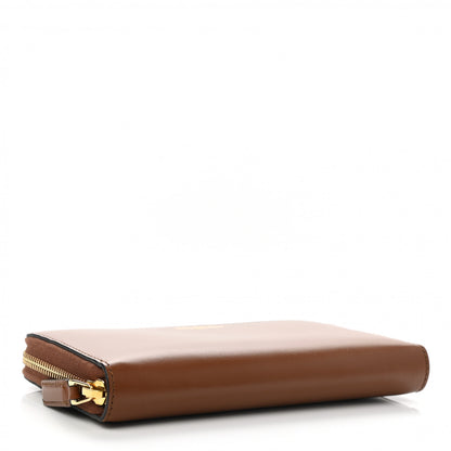 Gucci Plutone Calfskin Logo Zip Around Wallet Cuir 4 of 8
