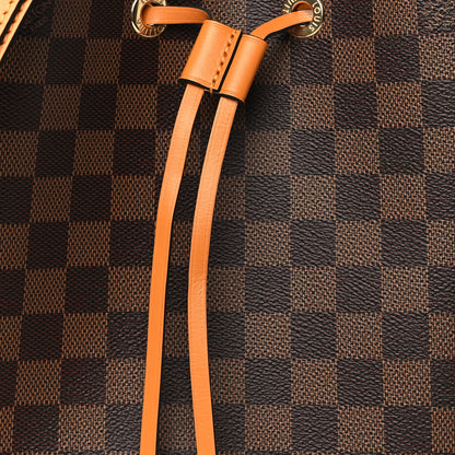 Louis Vuitton Damier Ebene Neonoe MM Safran 8 of 10