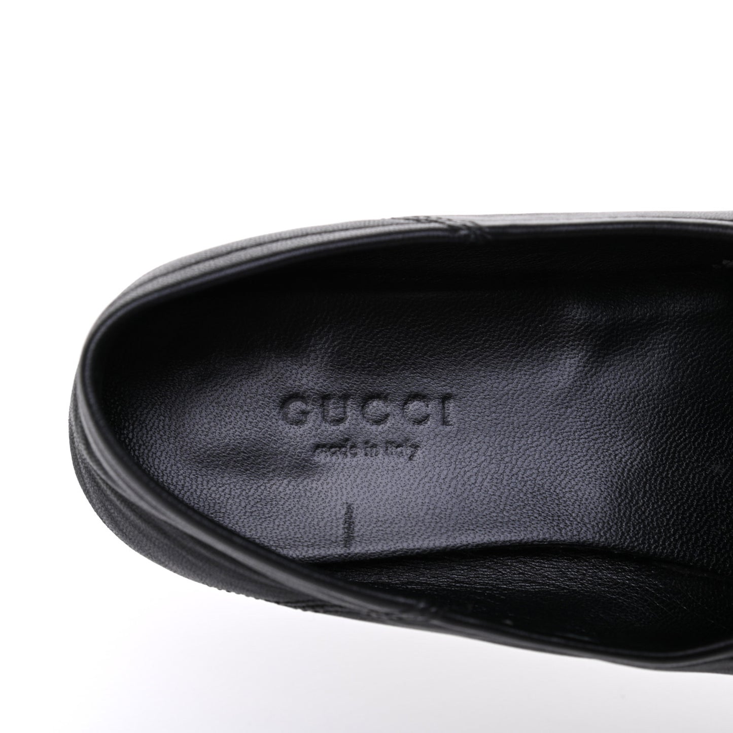 Lambskin Womens Brixton Horsebit Loafers 36 Black
