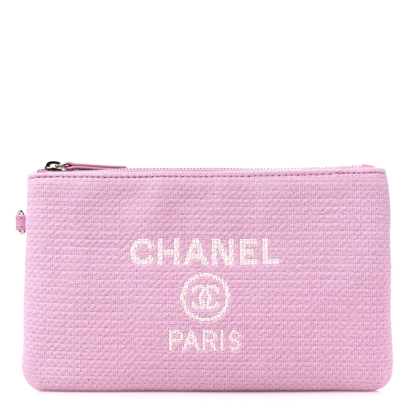 Mixed Fibers Small Deauville Pouch Pink