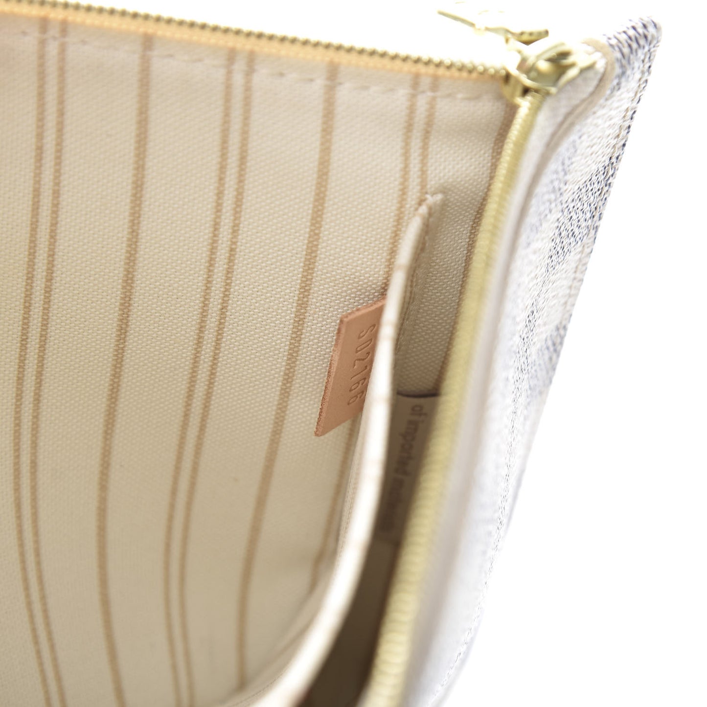 Damier Azur Neverfull MM GM Pochette