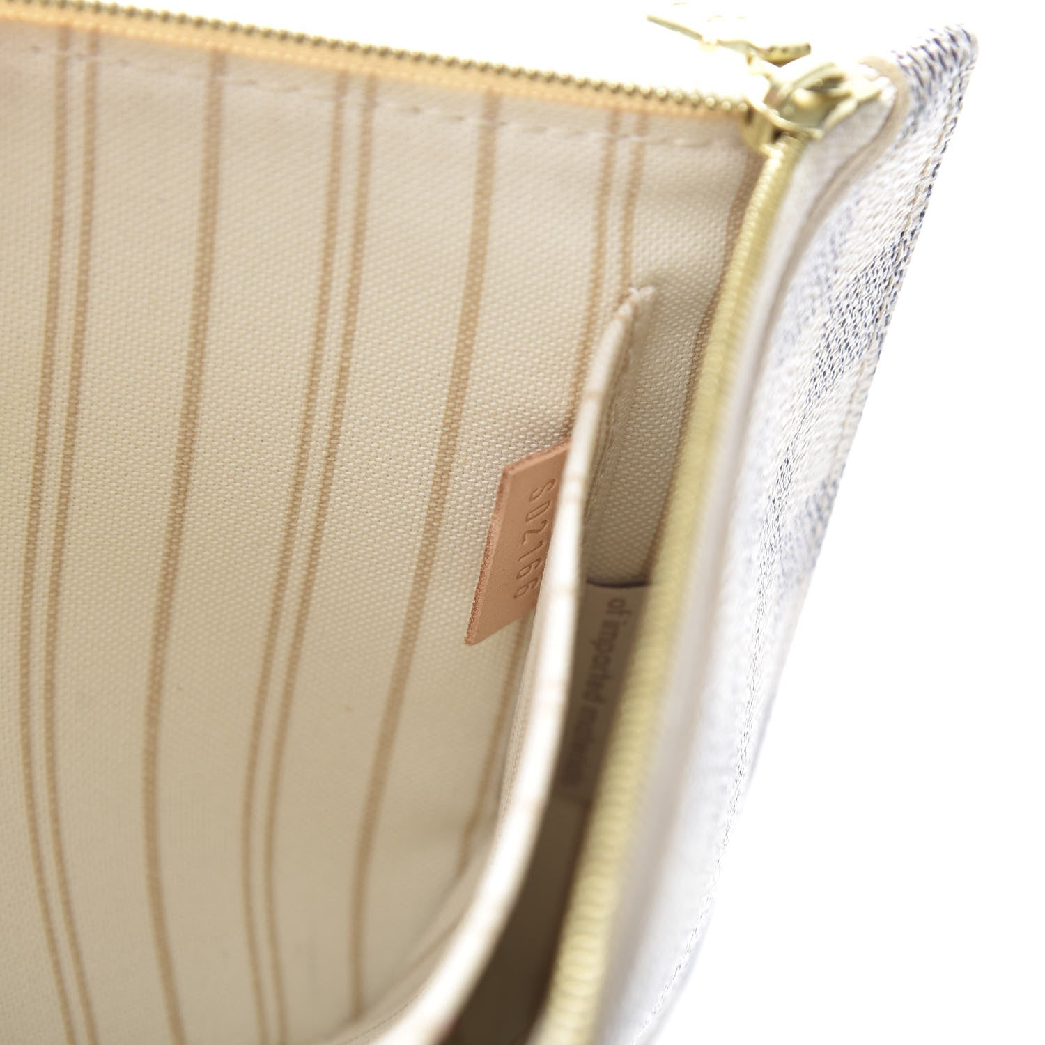 Louis Vuitton Damier Azur Neverfull MM GM Pochette 8 of 14