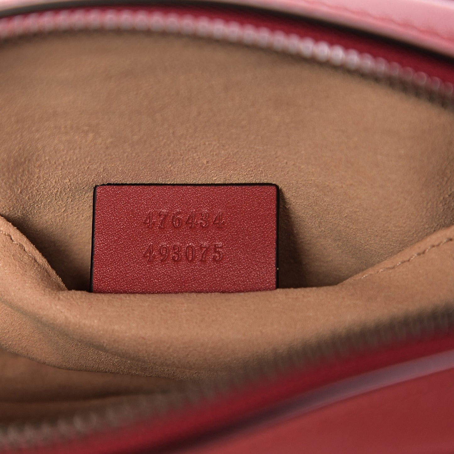 Calfskin Matelasse GG Marmont Belt Bag 95 38 Hibiscus Red