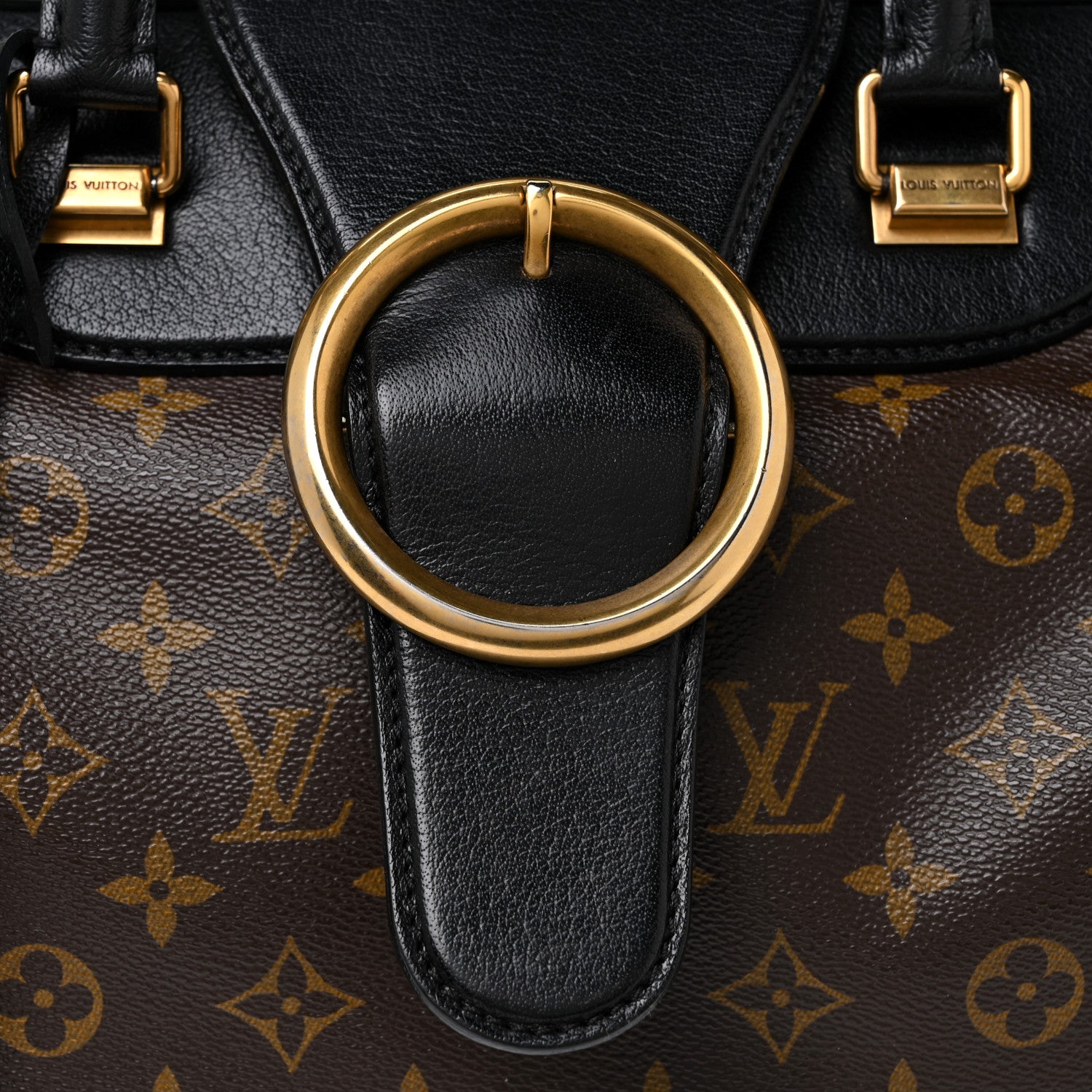 Louis Vuitton Monogram Golden Arrow Speedy Black 7 of 12