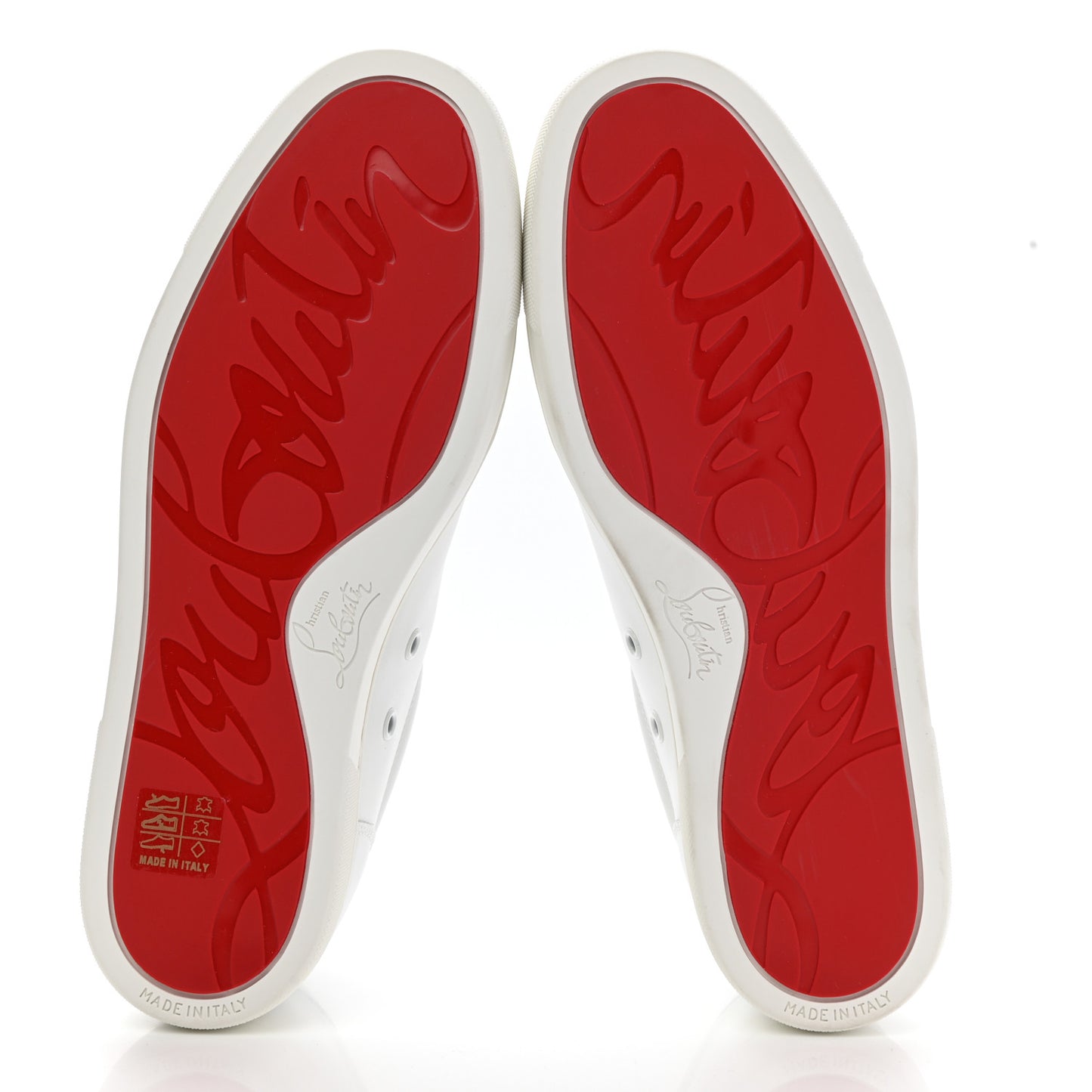 Calfskin Vieira Flat Sneakers 40 White