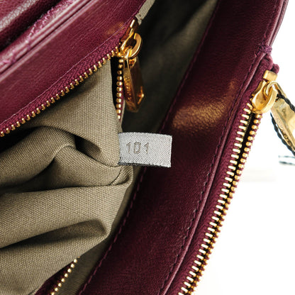Marc Jacobs Lambskin Quilted The Large Single Flap Cassis 9 of 9