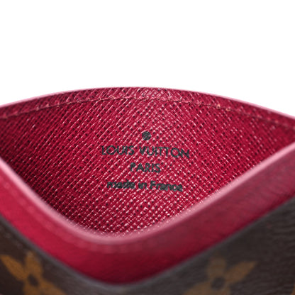 Louis Vuitton Monogram Card Holder Fuchsia 6 of 7