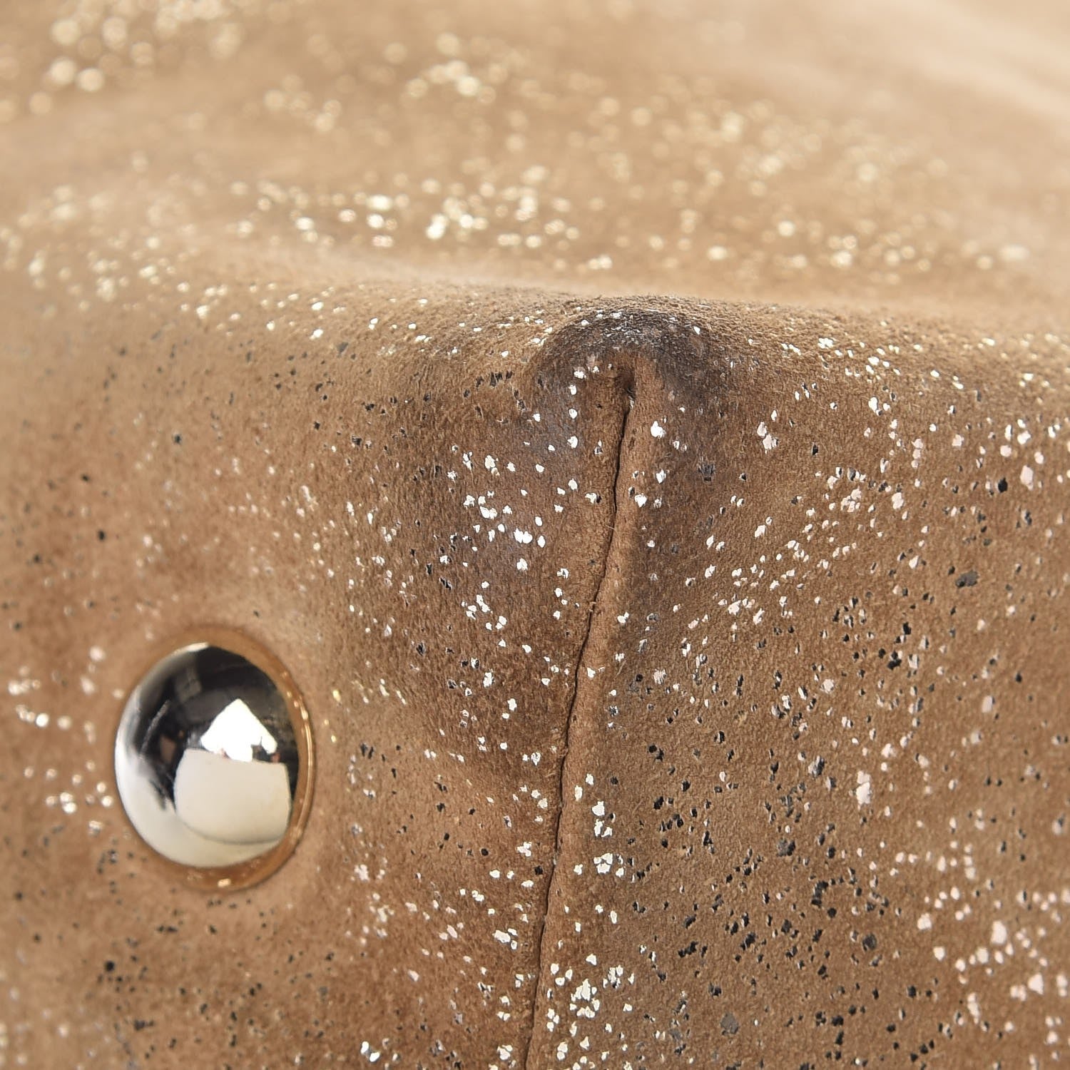 Jimmy Choo Glitter Suede Medium Rhea 10 of 14