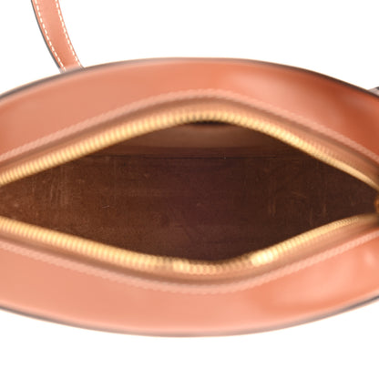Celine Smooth Calfskin Cuir Triomphe Oval Bag Tan 5 of 10