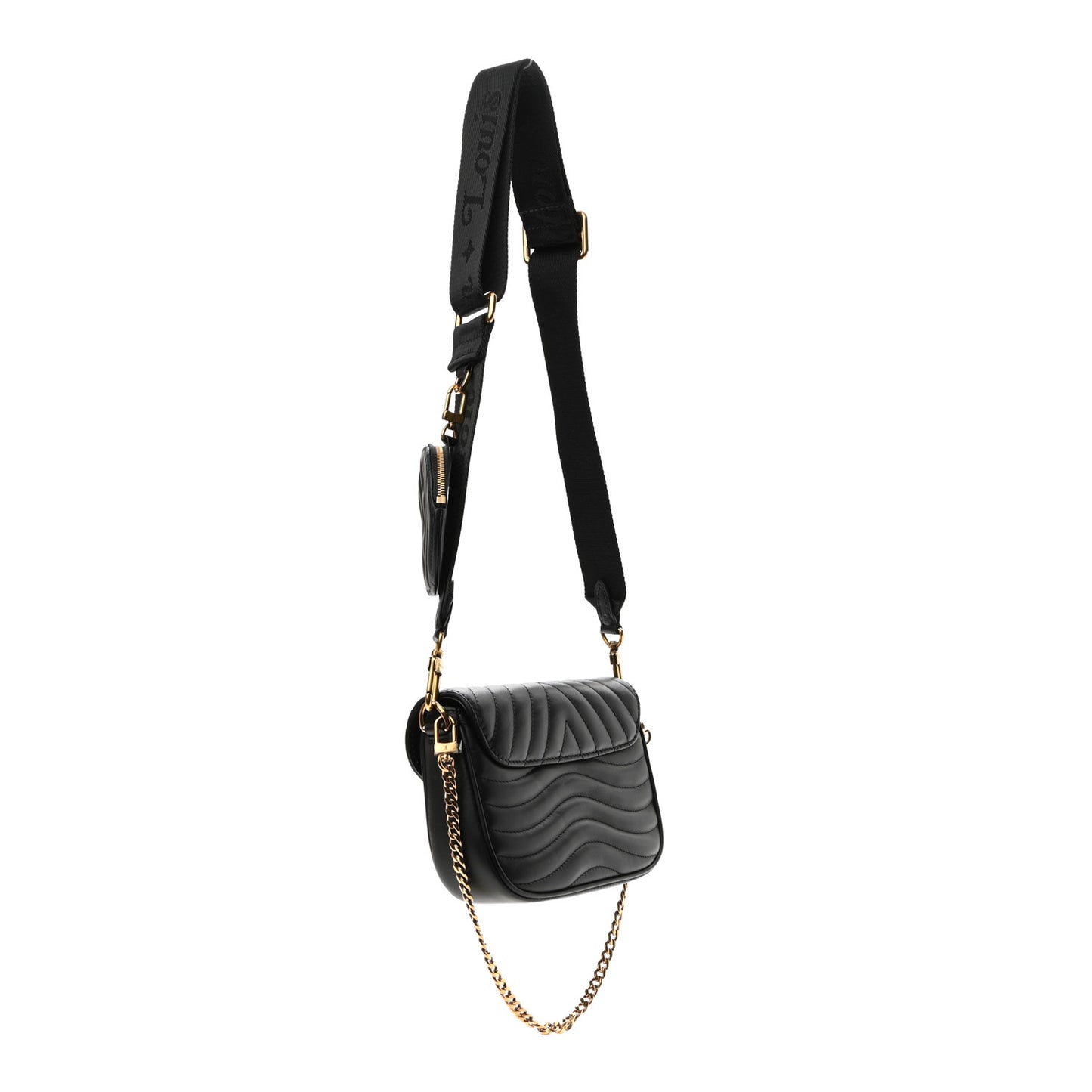 Calfskin New Wave Multi Pochette Black