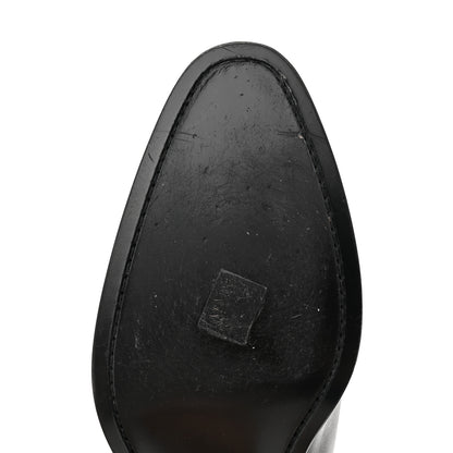 Saint Laurent Calfskin Mens Wyatt Chelsea Boots 45 Black 10 of 12
