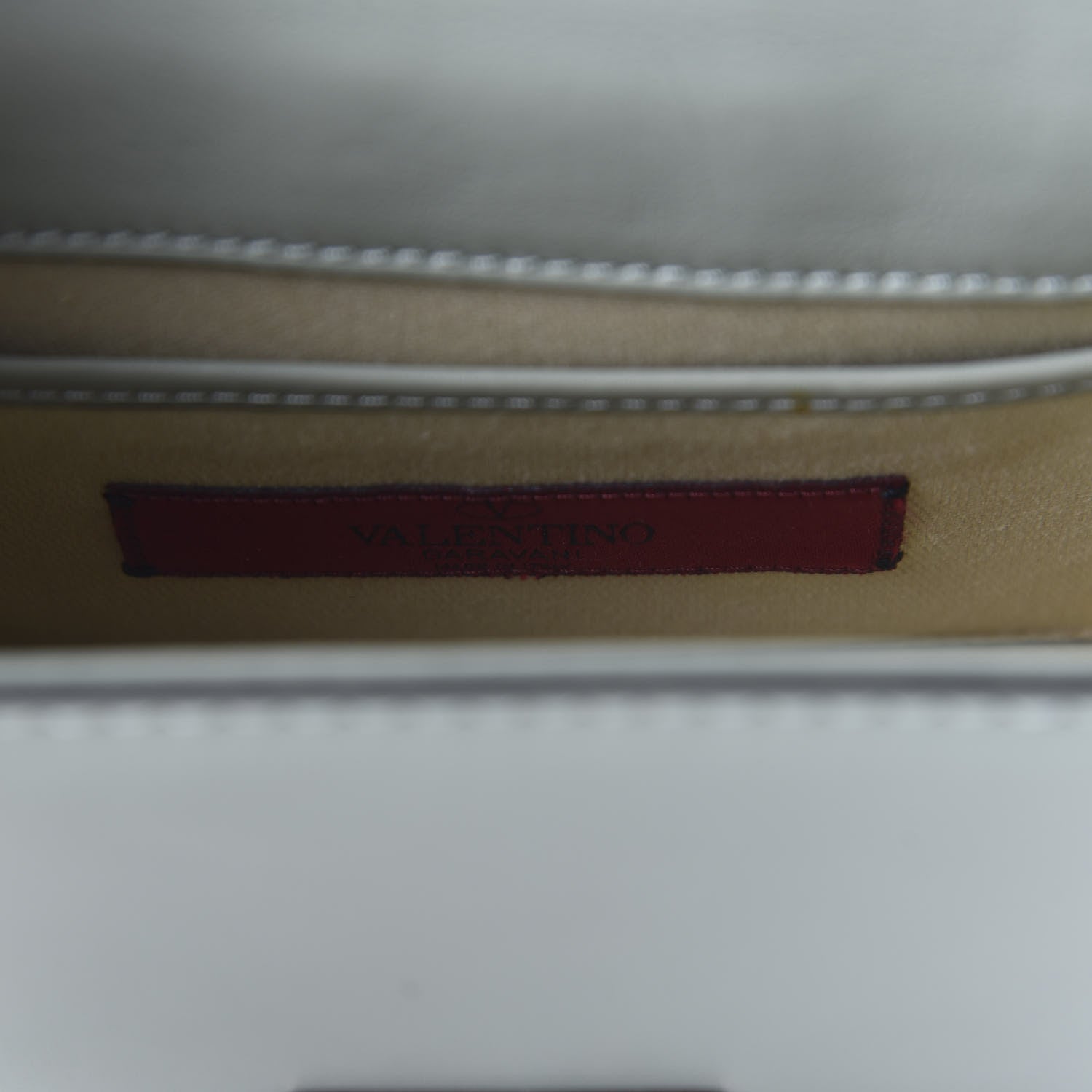 Valentino Garavani Vitello Mini Glam Lock Rockstud Flap Water Green 14 of 19