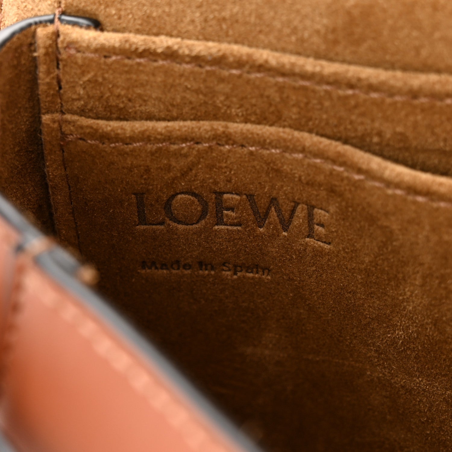 Loewe Calfskin Canvas Anagram Mini Gate Dual Bag Ecru Tan 6 of 10