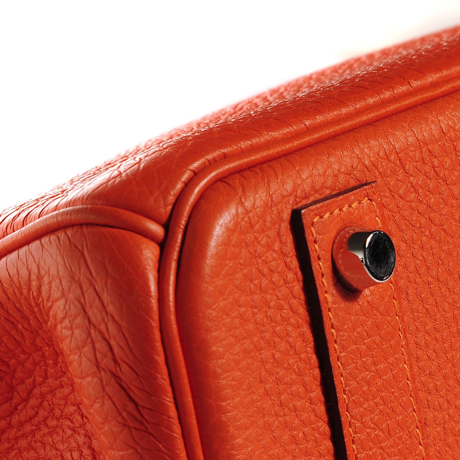 Hermes Togo Birkin 40 Orange 13 of 28