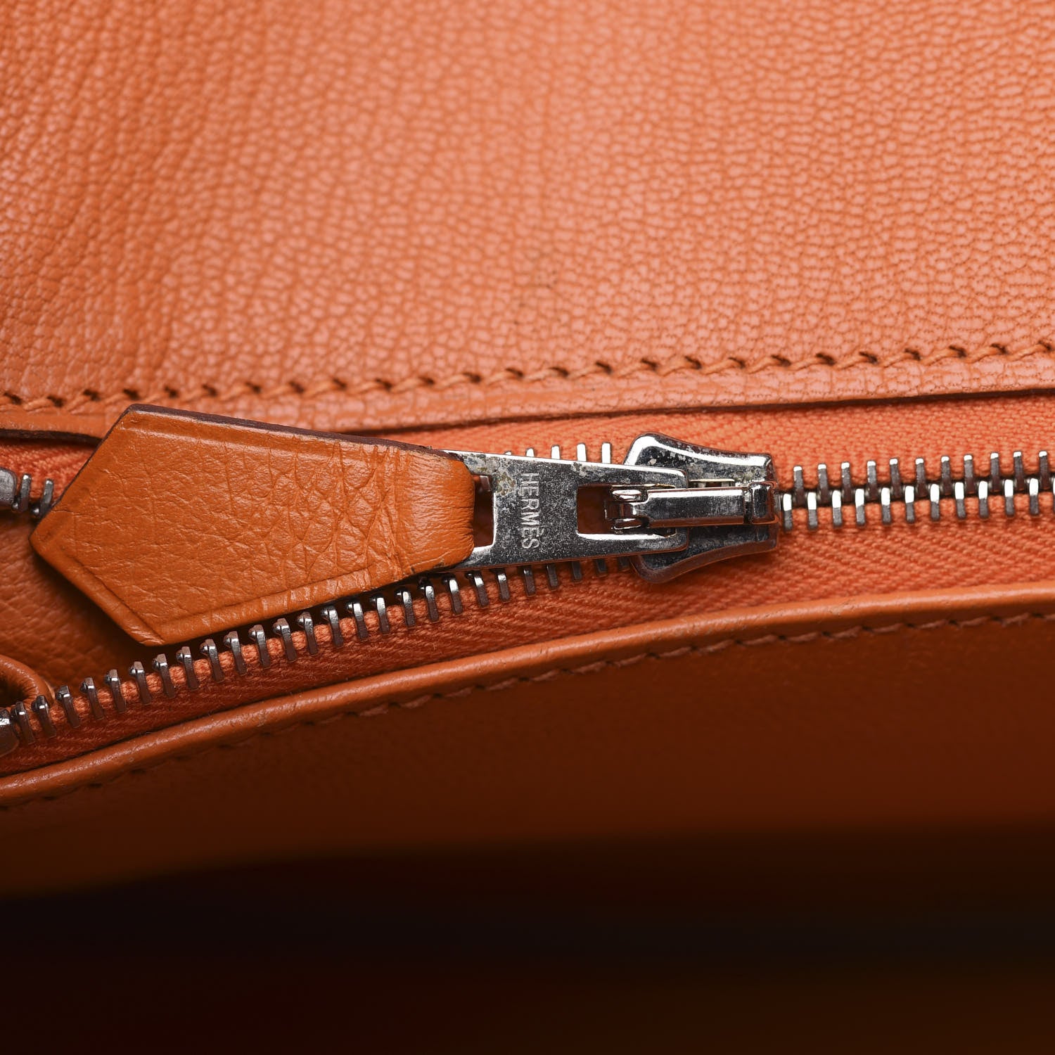 Hermes Epsom Birkin 25 Orange 14 of 31