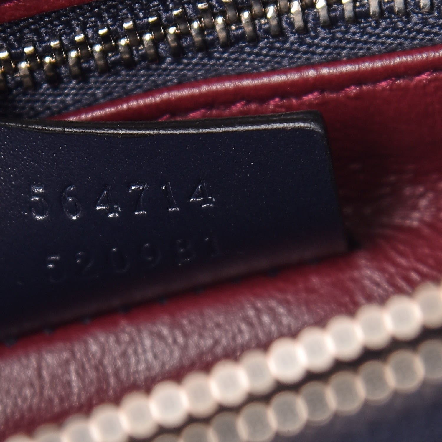 Gucci Smooth Calfskin Medium Zumi Top Handle Bag Blue Romantic Cerise Butter Multicolor 9 of 14