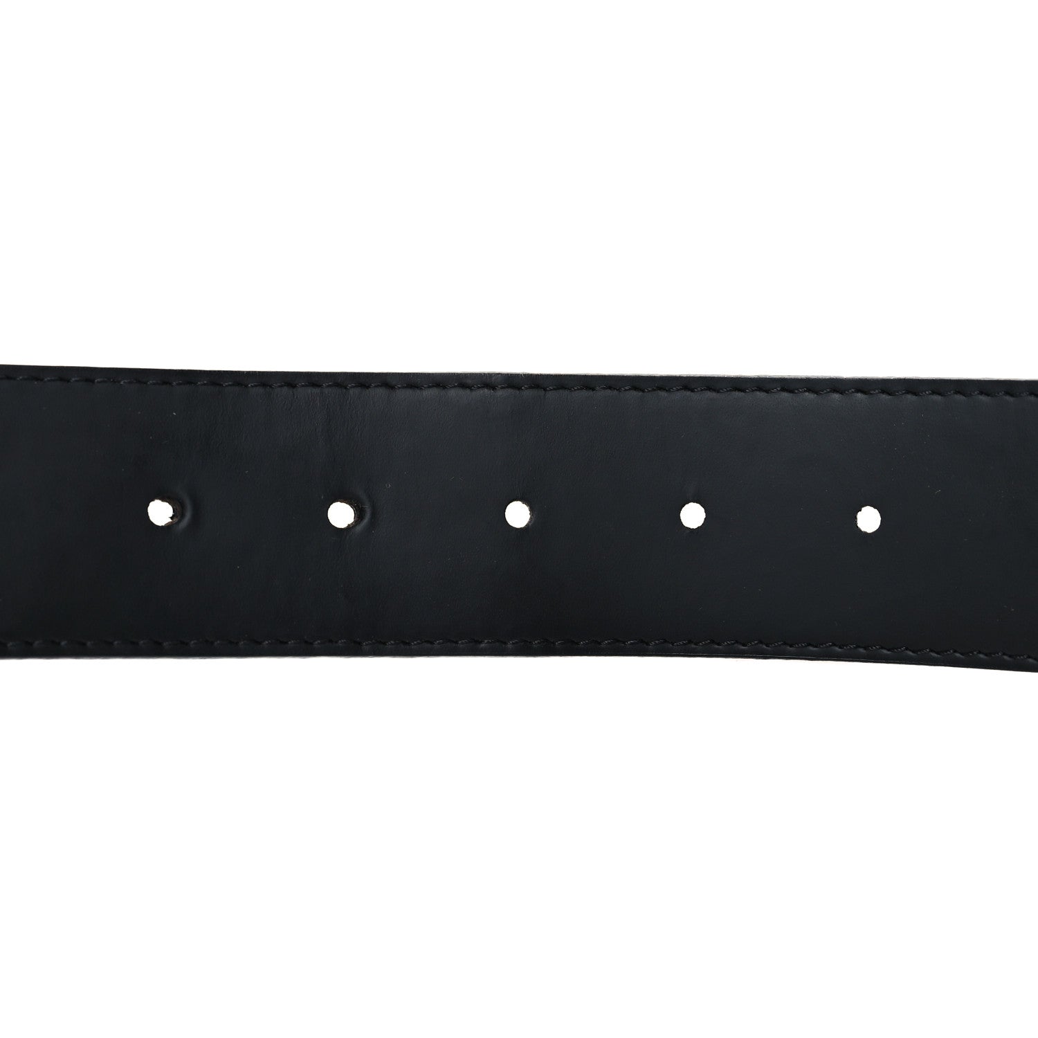 Louis Vuitton Monogram Eclipse Taigarama 40mm LV Initiales Reversible Belt 85 34 Black 4 of 5