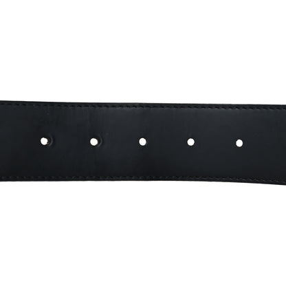 Louis Vuitton Monogram Eclipse Taigarama 40mm LV Initiales Reversible Belt 85 34 Black 4 of 5