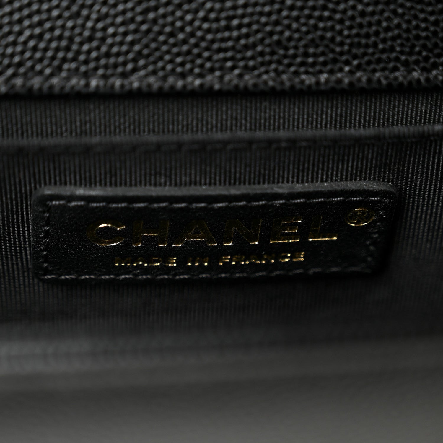 Chanel Caviar Quilted Medium Boy Flap Black 6 of 11
