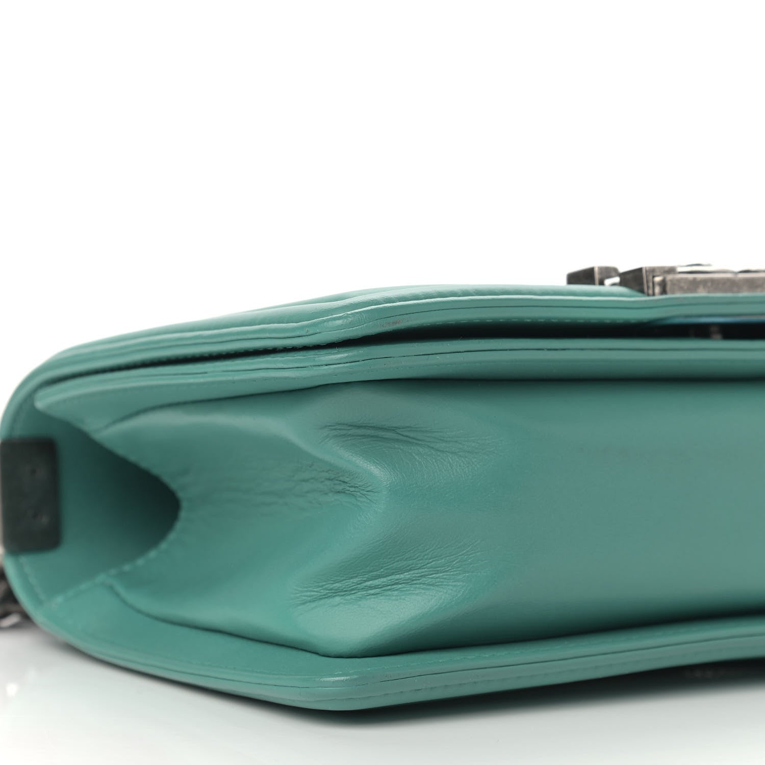 Chanel Galuchat Stingray Small Boy Flap Turquoise 8 of 10