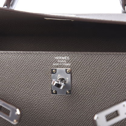 Hermes Epsom Kelly Sellier 25 Etain 7 of 12