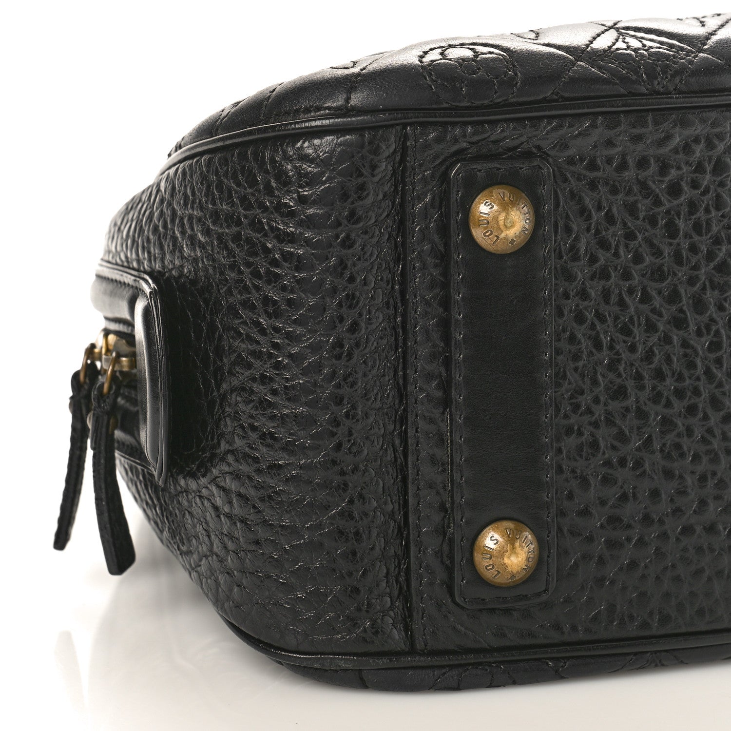 Louis Vuitton Lambskin Vienna Mizi Black 7 of 11