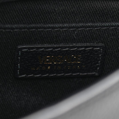 Versace Calfskin La Medusa Small Hobo Crossbody Black 6 of 9