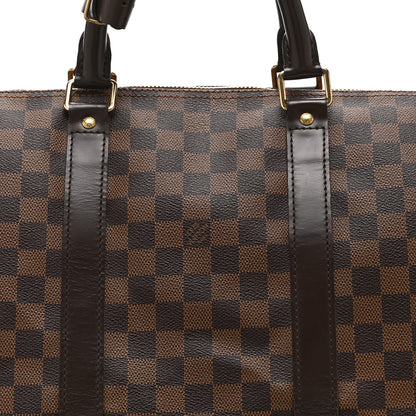 Louis Vuitton Damier Ebene Keepall 50 7 of 9