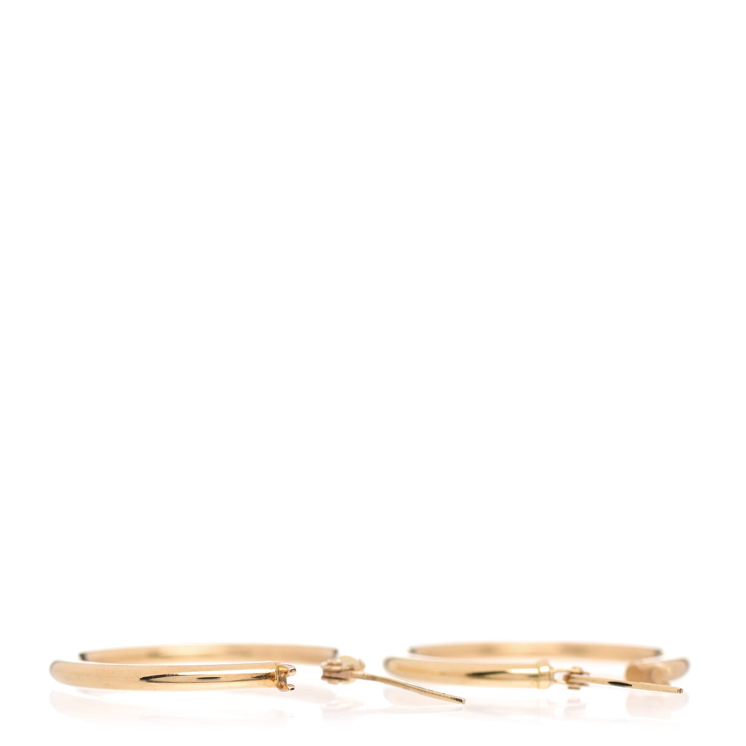 Roberto Coin 18K Yellow Gold Small Hoop Earrings 3 of 4
