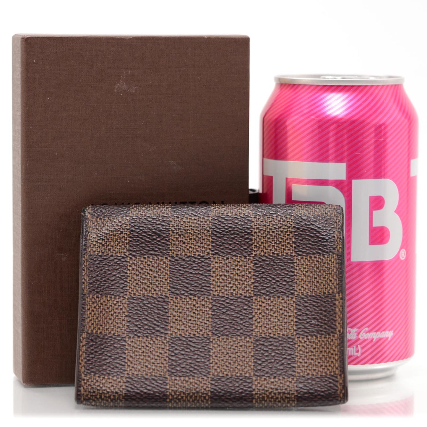 Damier Ebene Business Card Holder