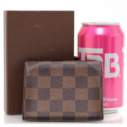 Louis Vuitton Damier Ebene Business Card Holder 2 of 7