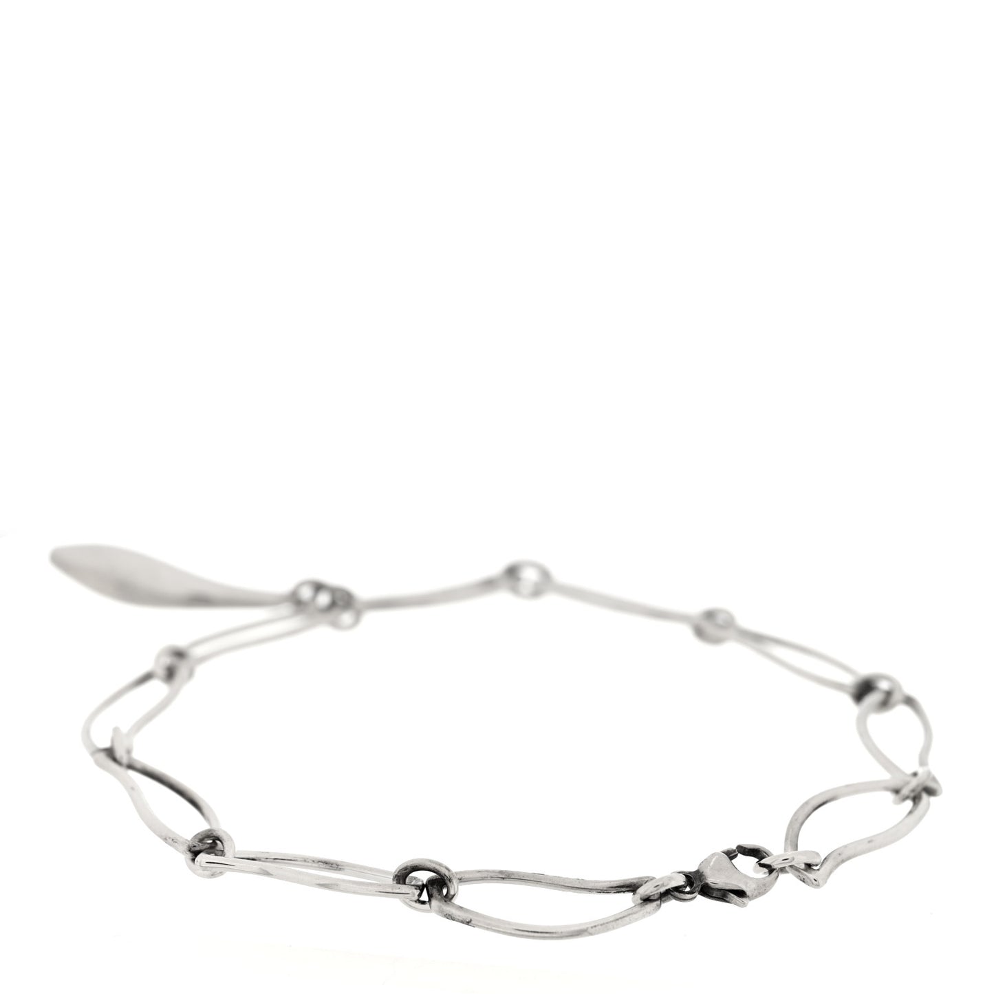 Sterling Silver Frank Geary Whale Bracelet