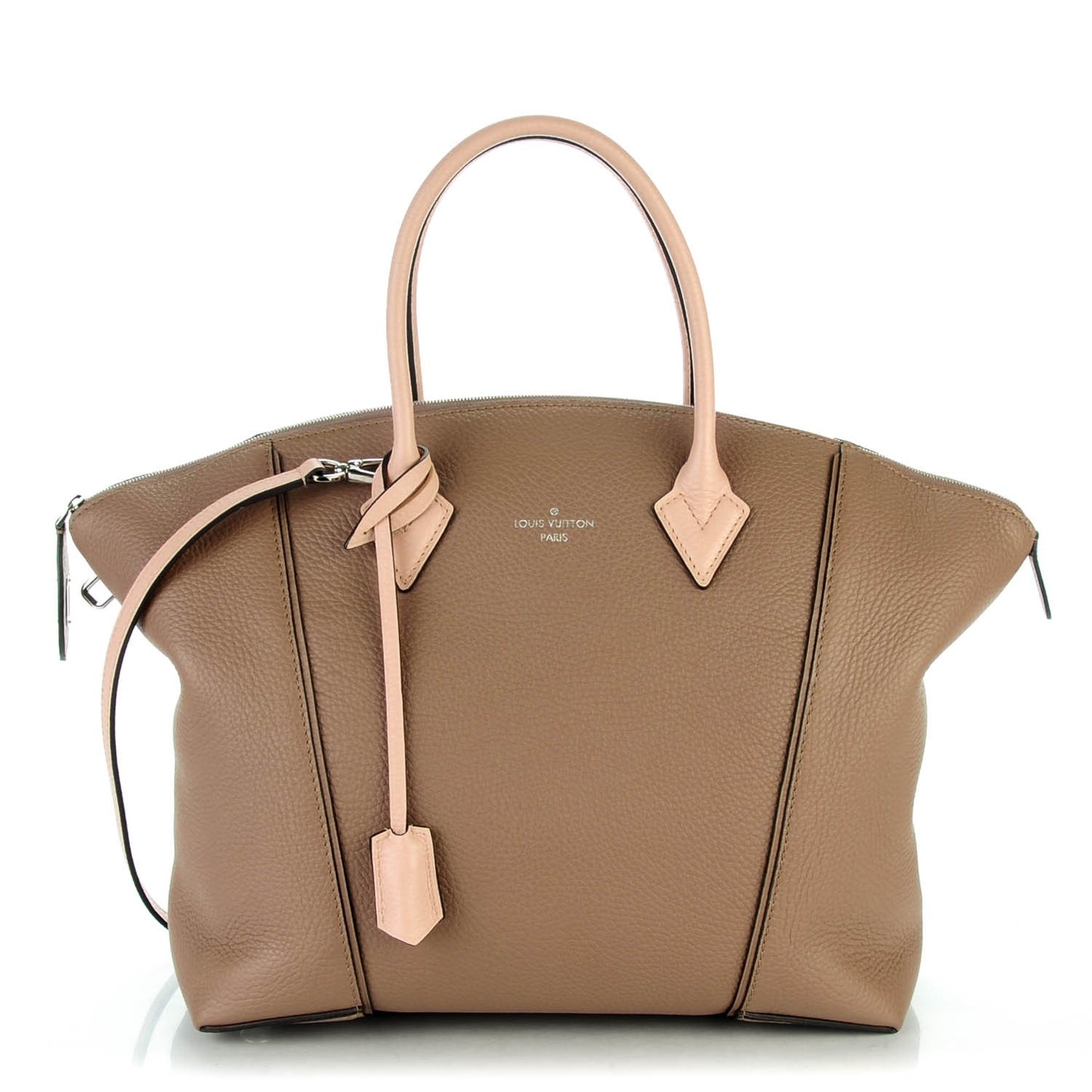 Taurillon Soft Lockit MM Taupe Petale