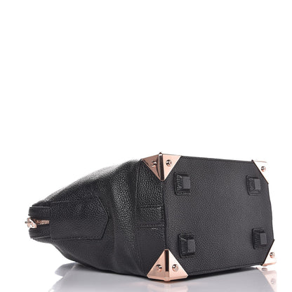 Alexander Wang Pebbled Lambskin Medium Emilie Black 4 of 8