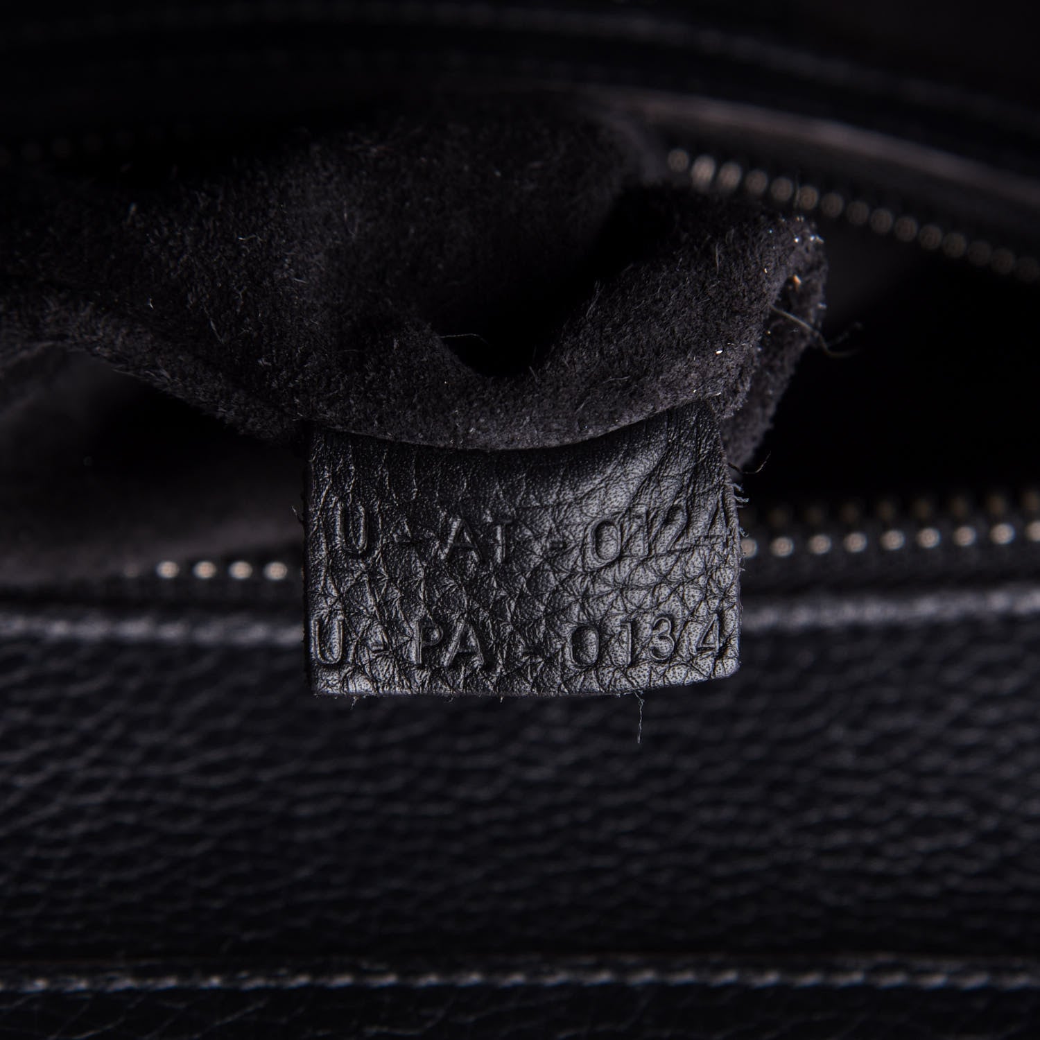 Celine Drummed Calfskin Micro Luggage Black 7 of 10