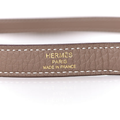 Hermes Togo Kelly Retourne 28 Etoupe 34 of 38