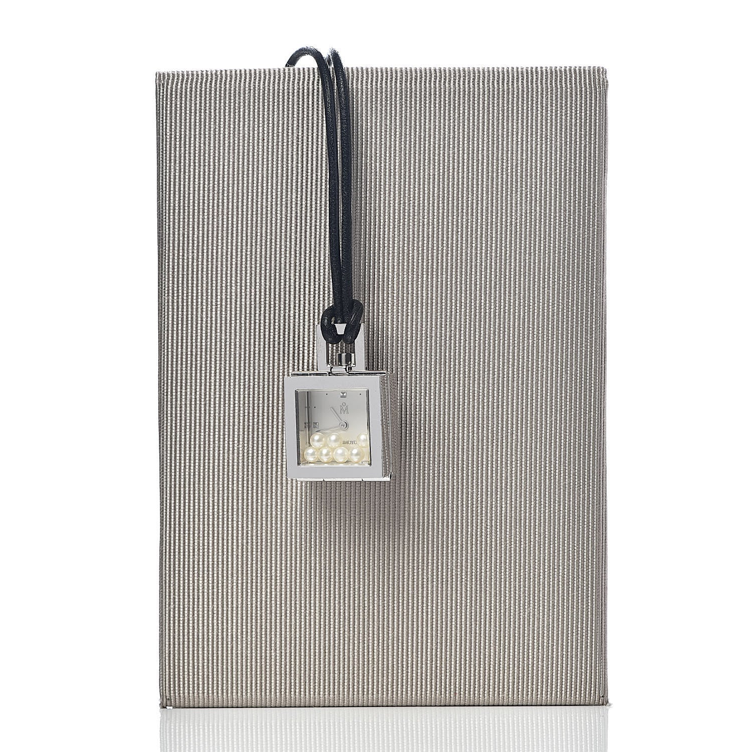 Mikimoto Stainless Steel Floating Pearl Watch Pendant Necklace 8 of 8