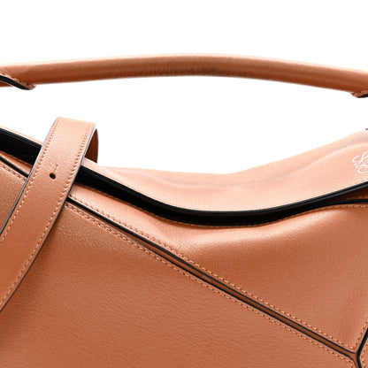 Loewe Calfskin Small Puzzle Bag Tan 7 of 13