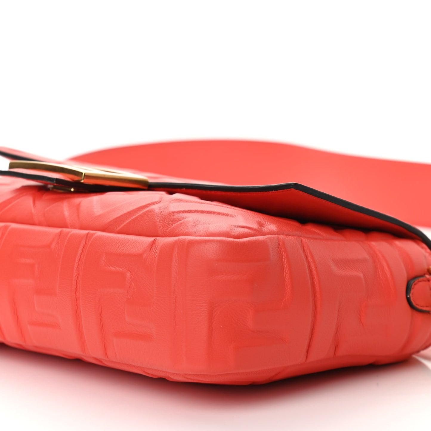 Nappa FF 1974 Embossed Baguette Tulipano