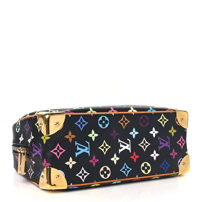 Louis Vuitton Monogram Multicolor Trouville Black 4 of 11
