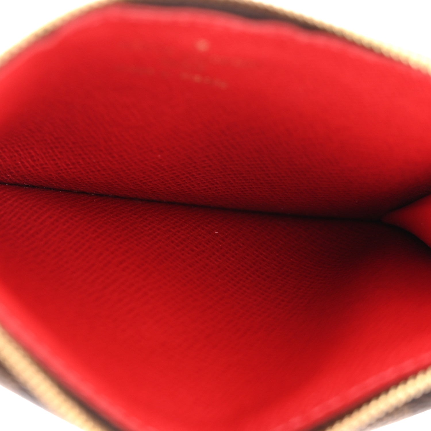 Louis Vuitton Damier Ebene Recto Verso Card Holder Red 5 of 10
