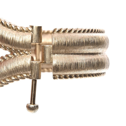 Chanel Pearl CC Cuff Gold 4 of 5