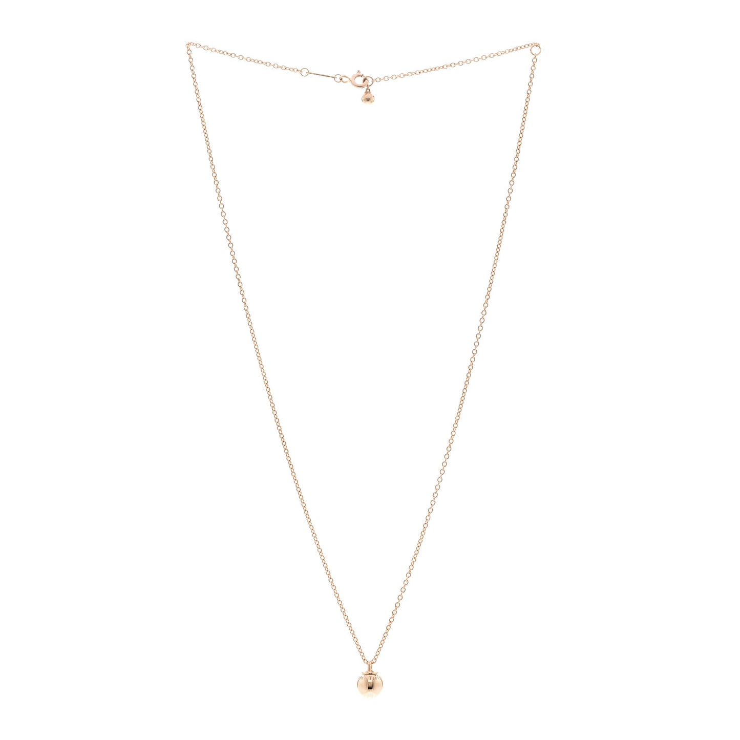 18K Rose Gold 8mm HardWear Ball Pendant Necklace